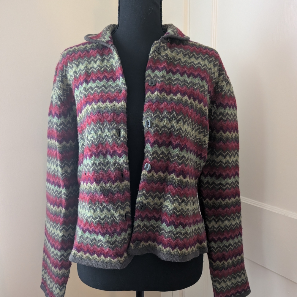 Vintage Multicolor Cardigan